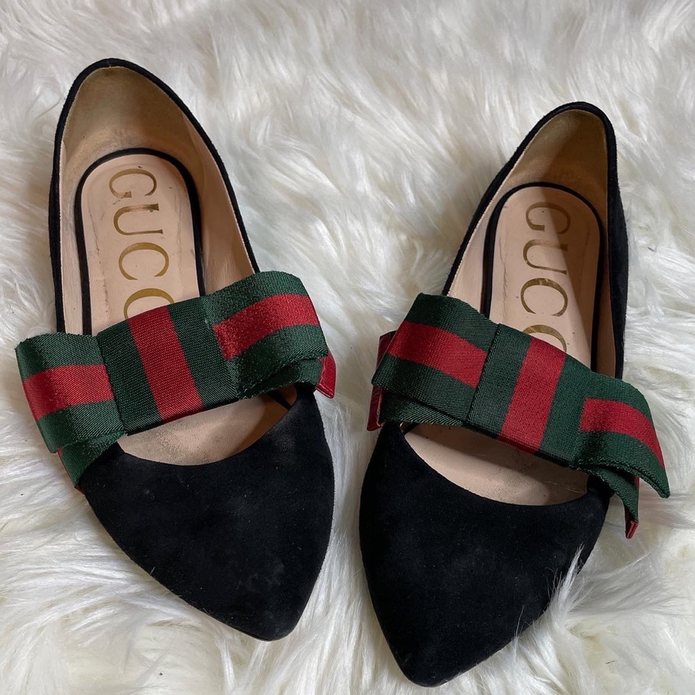 Gucci Bow flats